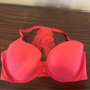 Coral Lace t back body by V bra